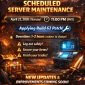 Scheduled Server Maintenance - April 23, 2026
